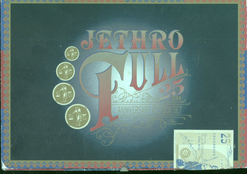 Jethro Tull - 25th Anniversary 4CD Box Set - Cd Set