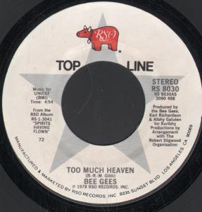 Bee Gees - Too Much Heaven - 7 Inch