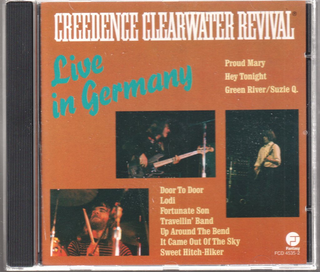 Creedence Clearwater Revival - Live In Germany - Cd