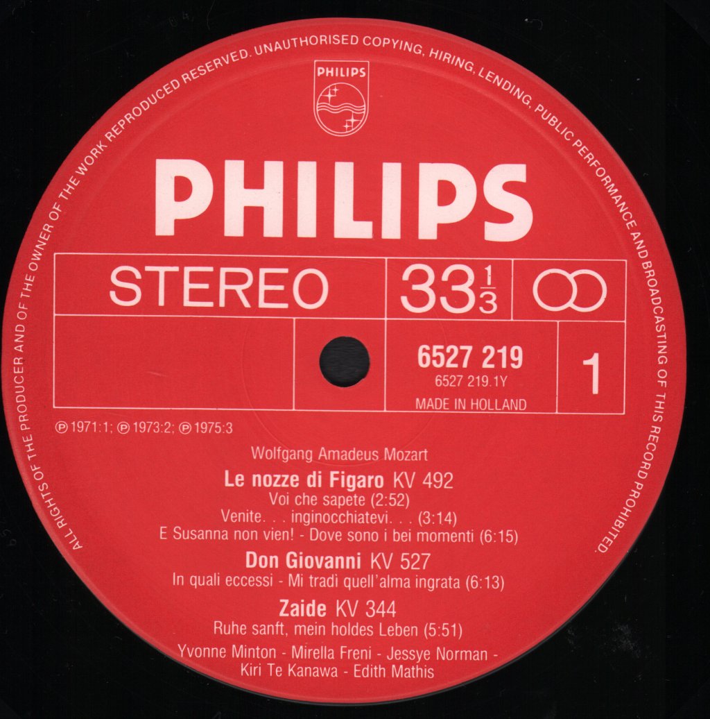 Various Artists - La Prima Donna In Mozart - Lp