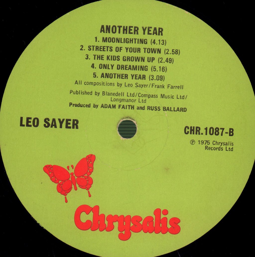 Leo Sayer - Another Year - Lp