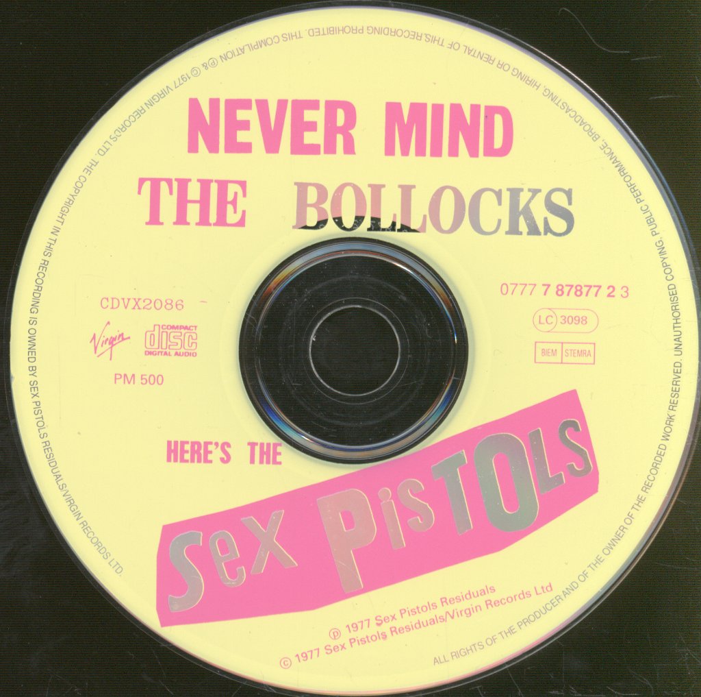 Sex Pistols - Never Mind The Bollocks Here's The Sex Pistols - Cd