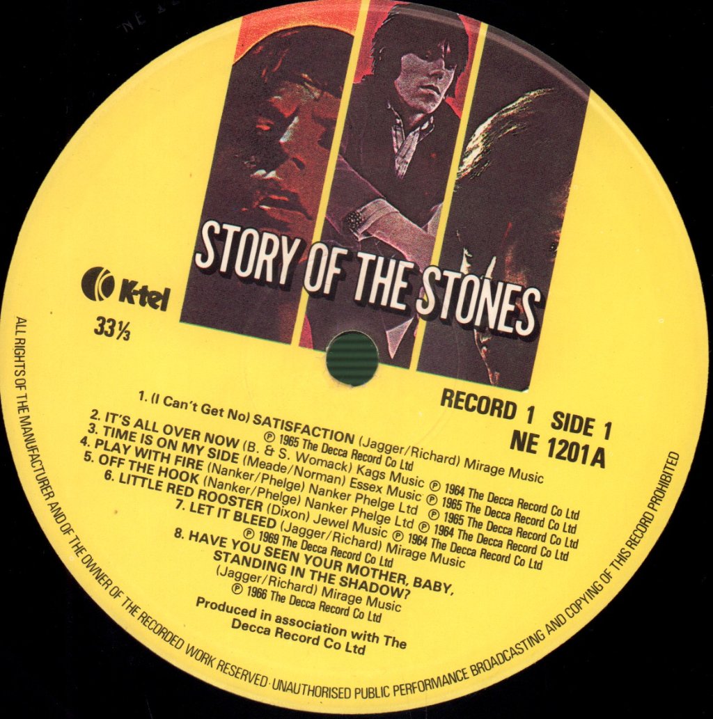 Rolling Stones - Story Of The Stones - Double Lp