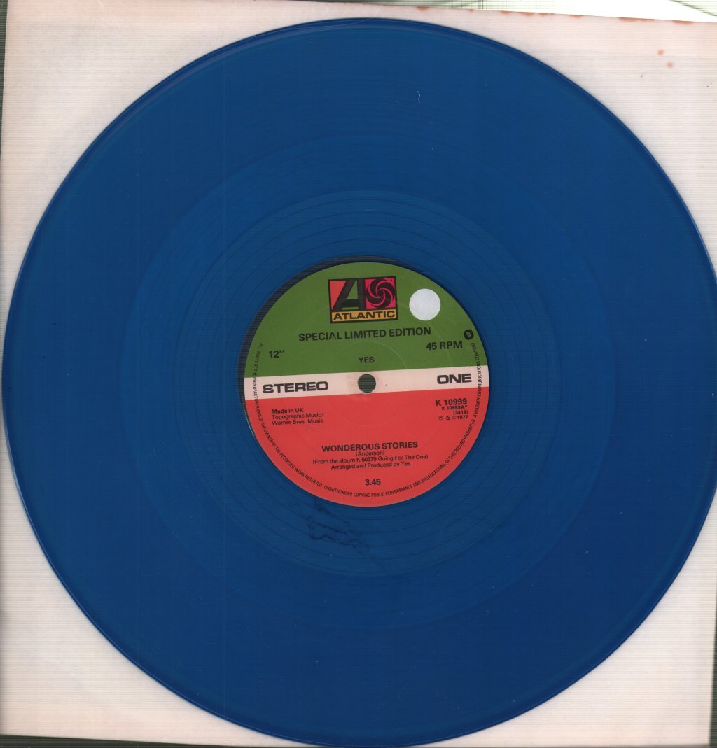 Yes - Wonderous Stories - 12 Inch
