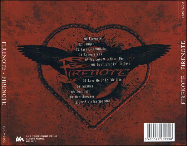 Firenote - Firenote - Cd