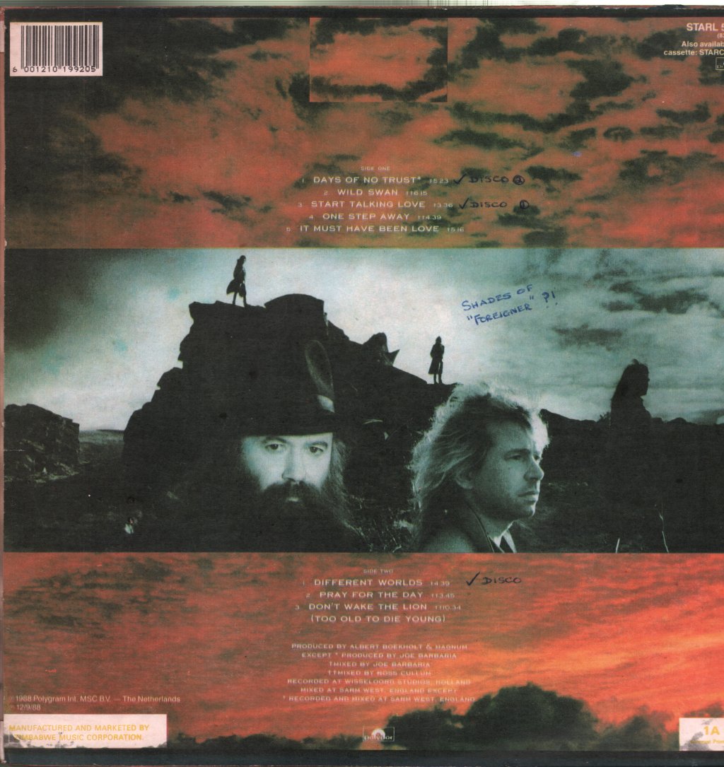Magnum - Wings Of Heaven - Lp