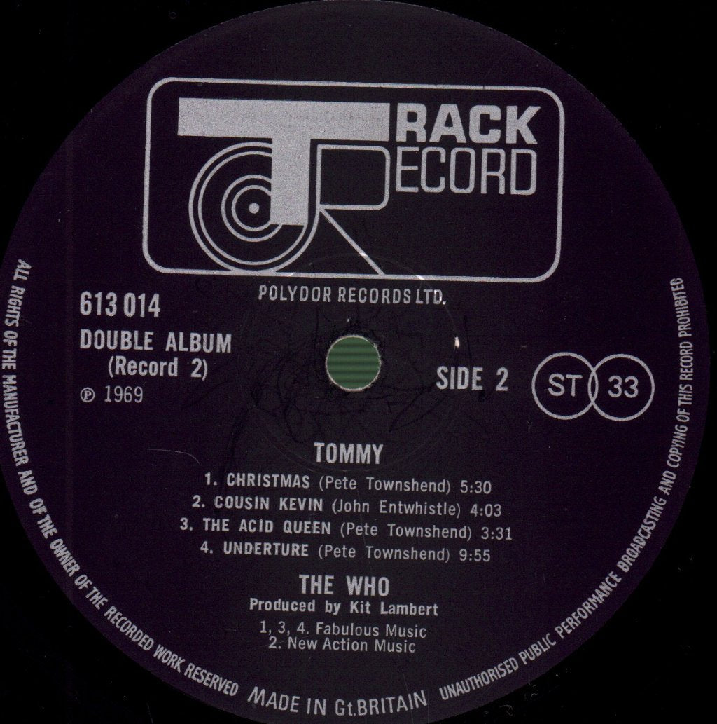 Who - Tommy - Double Lp