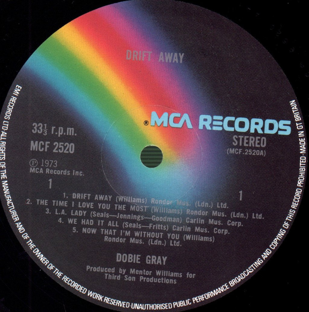 Dobie Gray - Drift Away - Lp