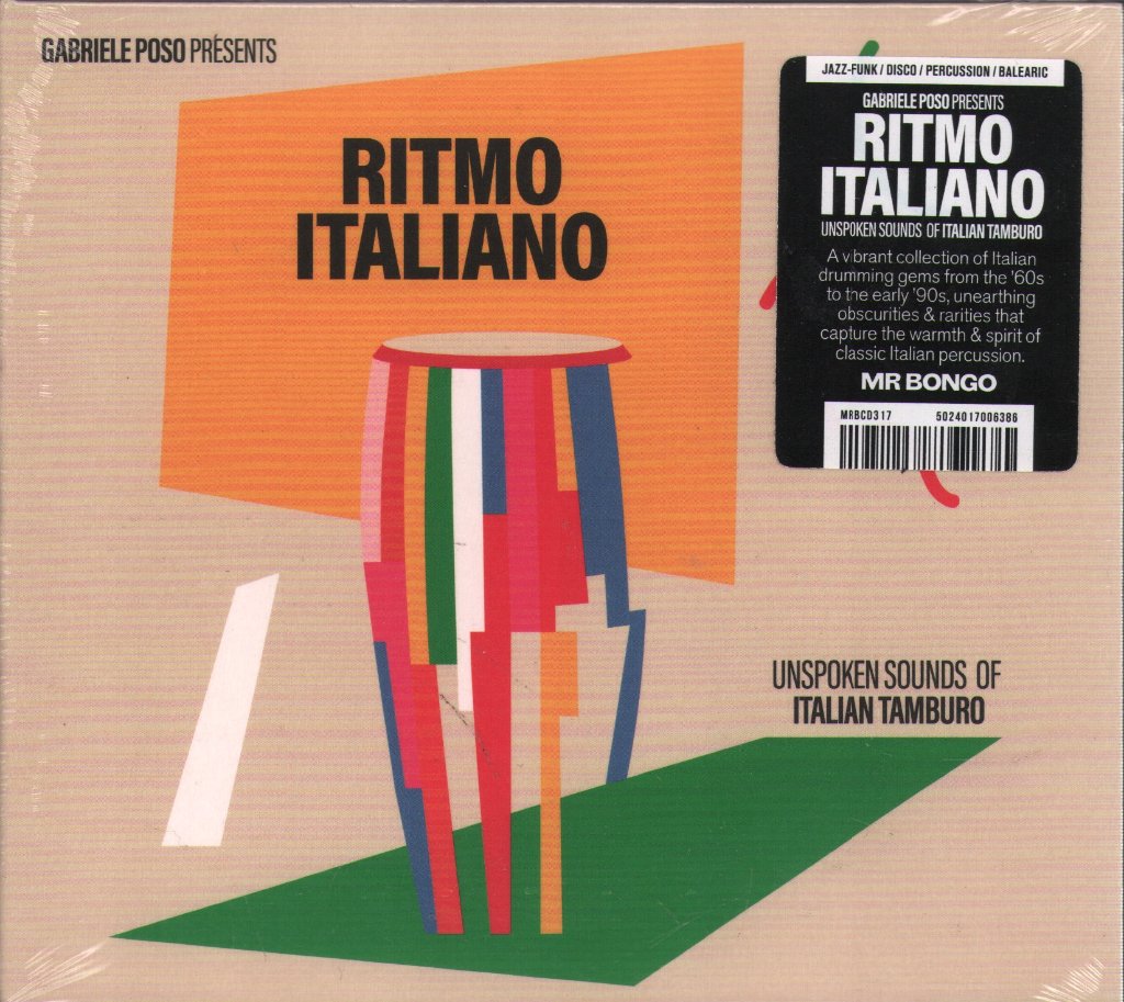 Various Artists - Gabriele Poso Presents: Ritmo Italiano 'unspoken Sounds of Italian Tamburo - Cd