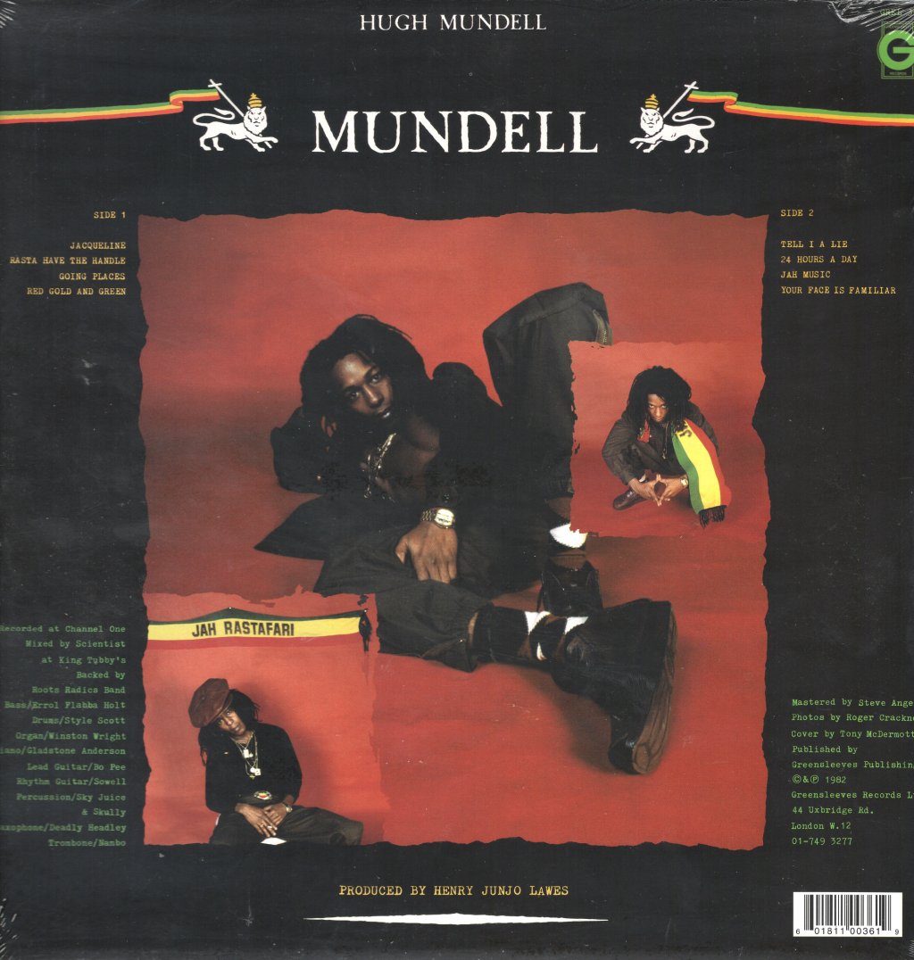 Hugh Mundell - Mundell - Lp