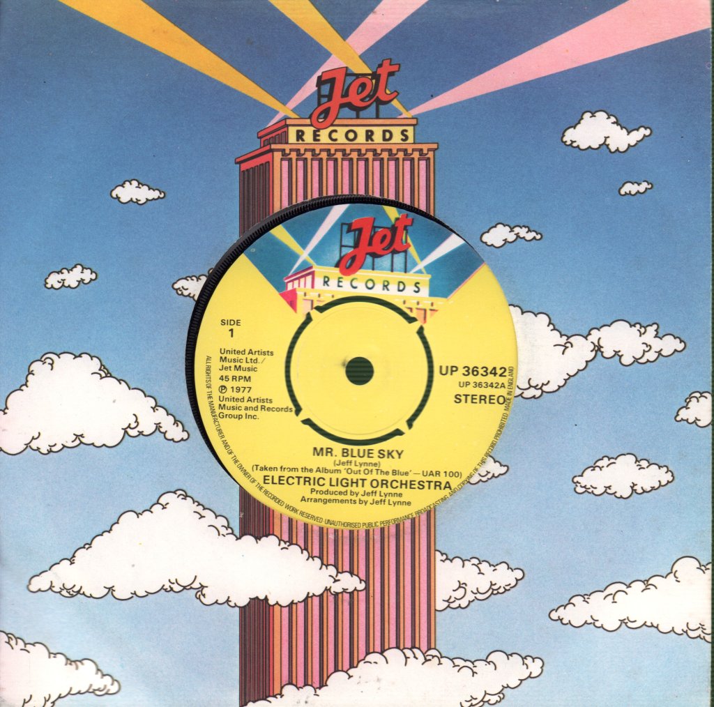 Electric Light Orchestra - Mr Blue Sky - 7 Inch