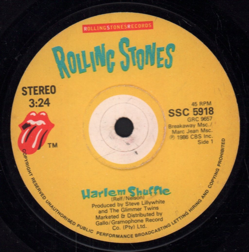 Rolling Stones - Harlem Shuffle - 7 Inch