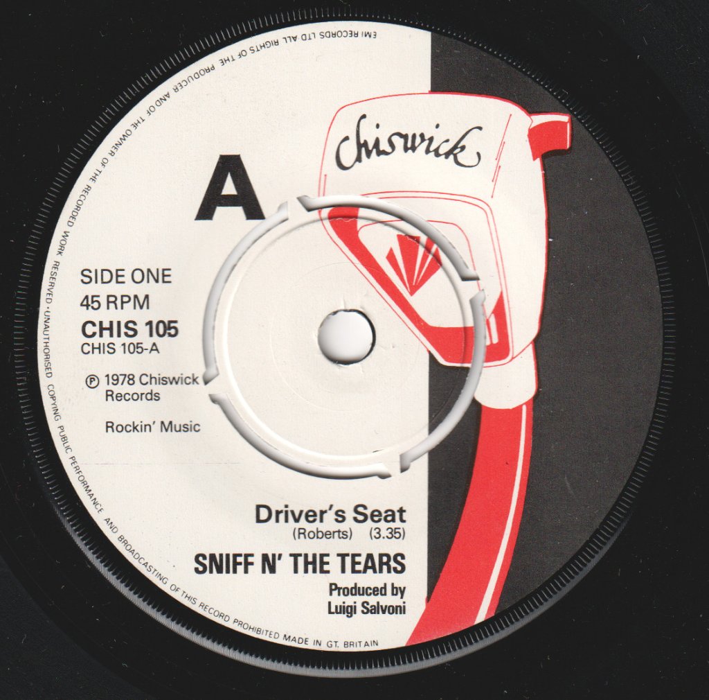 Sniff N The Tears - Driver's Seat - 7 Inch