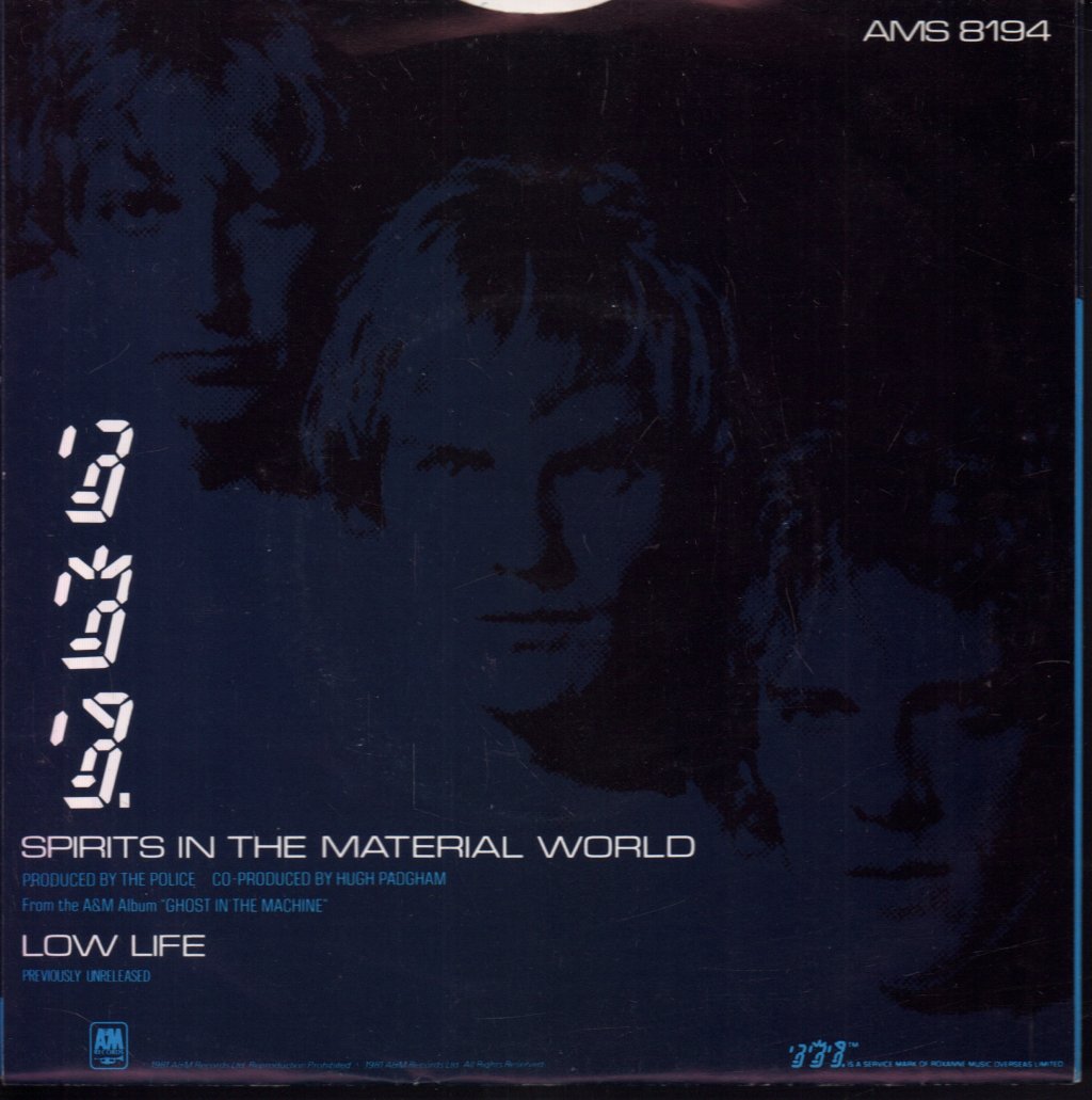 Police - Spirits In The Material World - 7 Inch