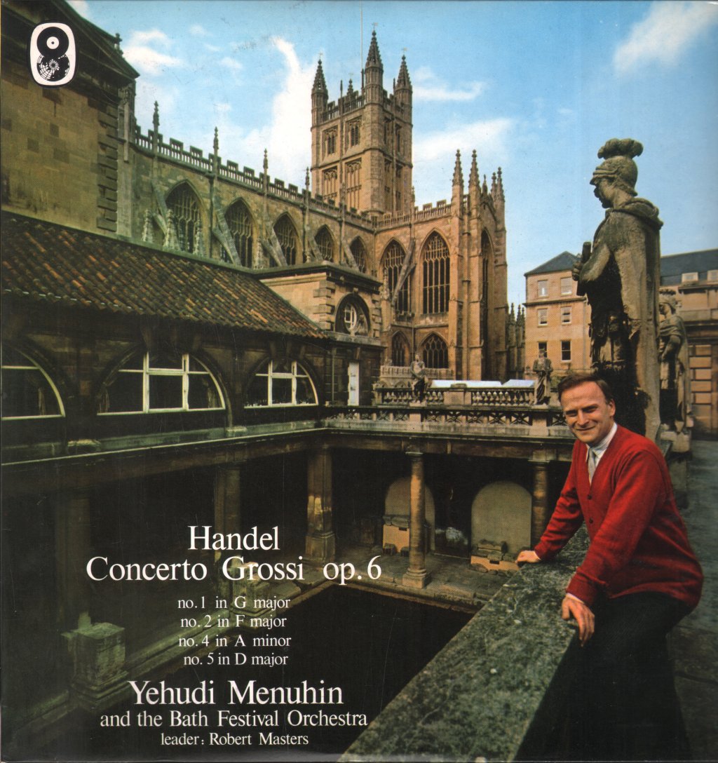 Yehudi Menuhin / Bath Festival Orchestra - Handel - Concerti Grossi Op. 6 - Lp