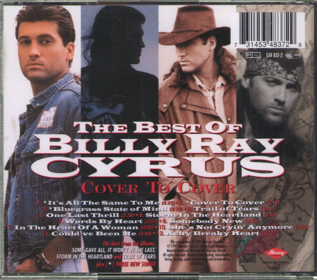 Billy Ray Cyrus - Best Of Billy Ray Cyrus - Cover To Cover - Cd