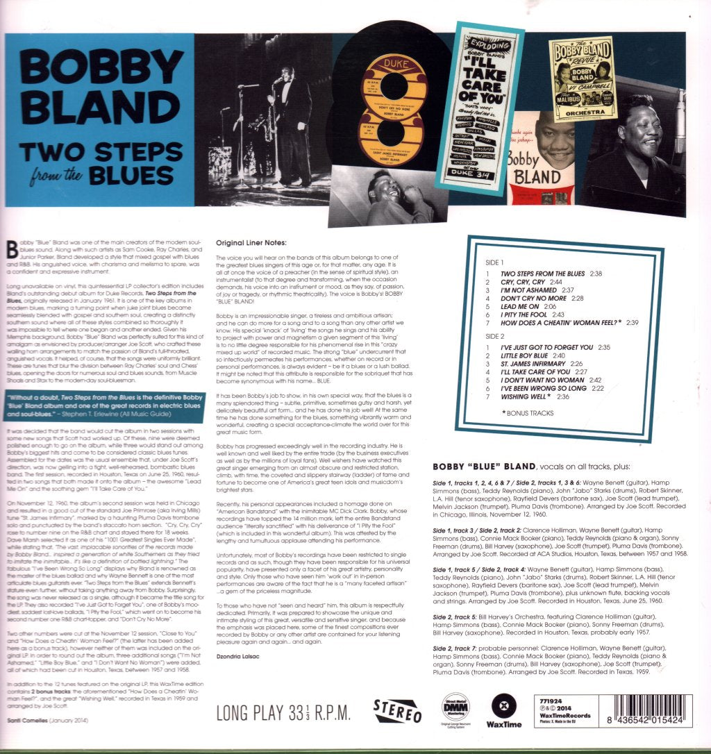 Bobby Bland - Two Steps From The Blues - Lp