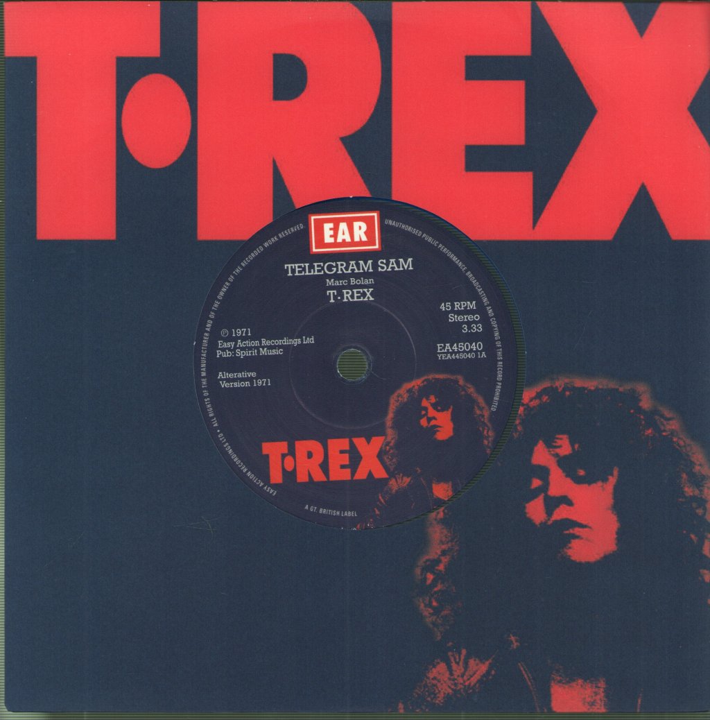 T. Rex - Telegram Sam / Baby Strange - 7 Inch