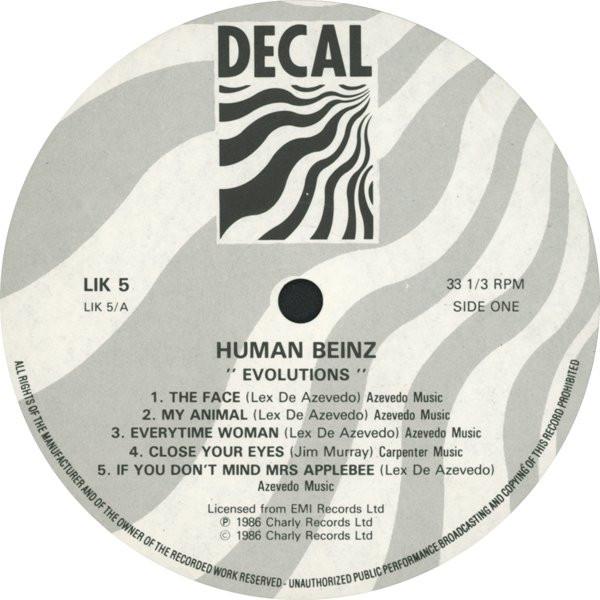 Human Beinz - Evolutions - Lp