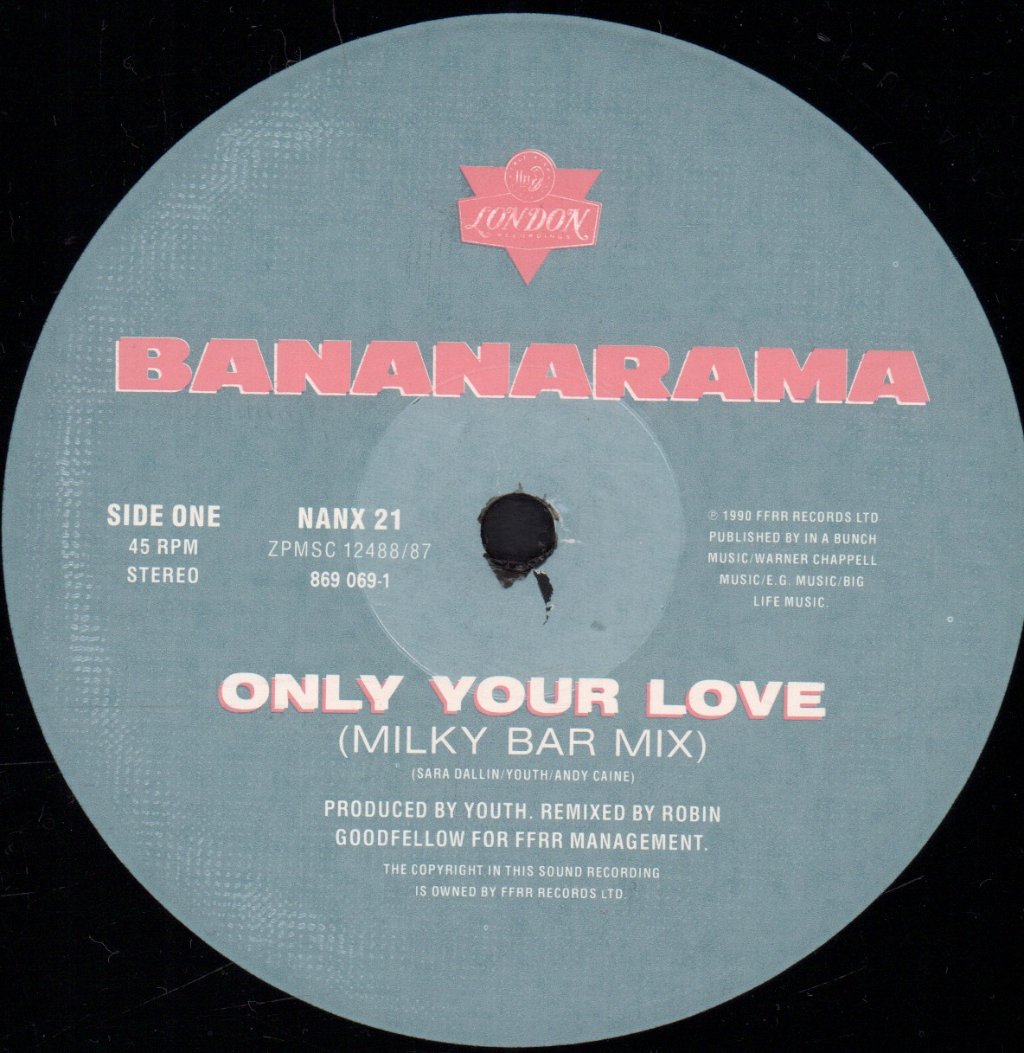 Bananarama - Only Your Love - 12 Inch