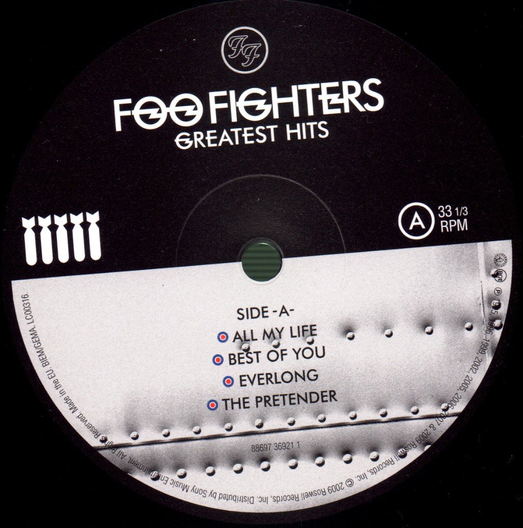 Foo Fighters - Greatest Hits - Double Lp