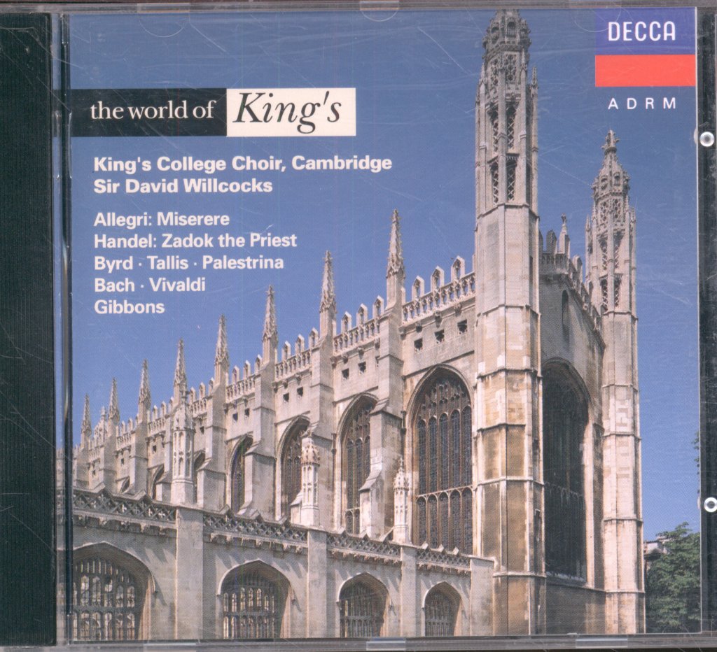 King's College Choir, Cambridge, Sir David Willcocks - World Of King's - Cd