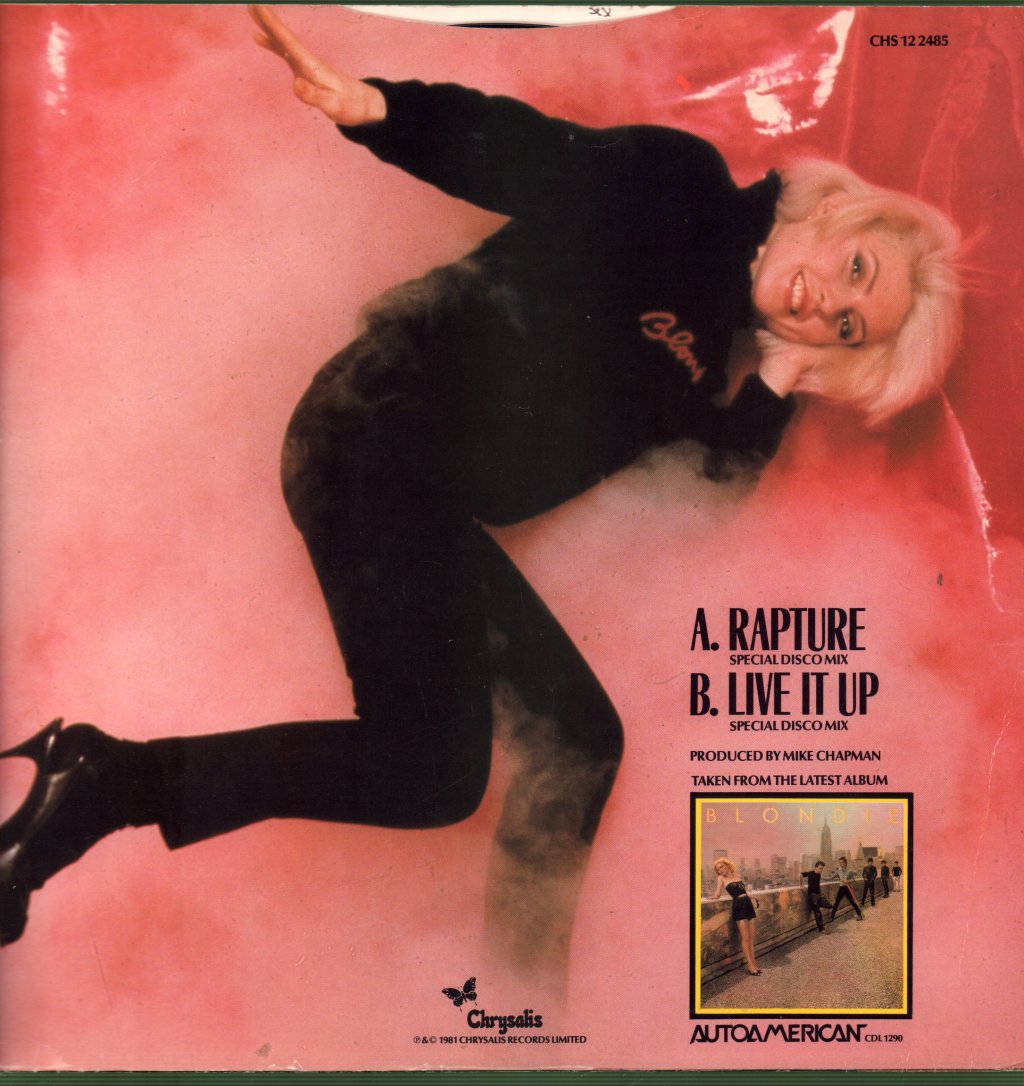 Blondie - Rapture - 12 Inch