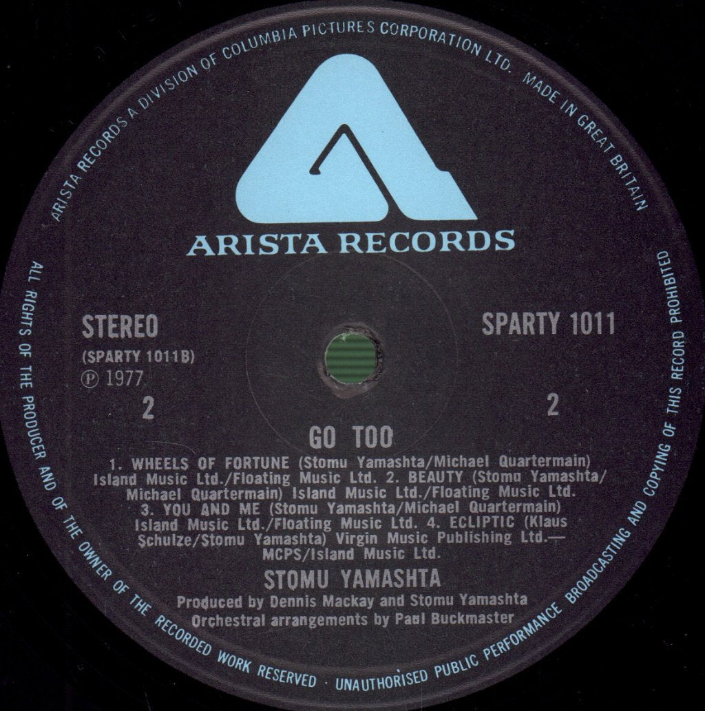 Stomu Yamashta - Go Too - Lp