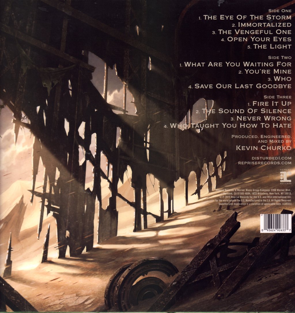 Disturbed - Immortalized - Lp