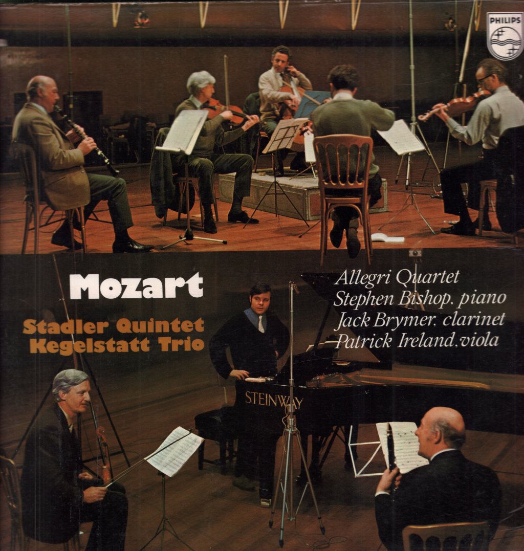 Stadler Quintet Kegelstatt Trio - Mozart - Lp