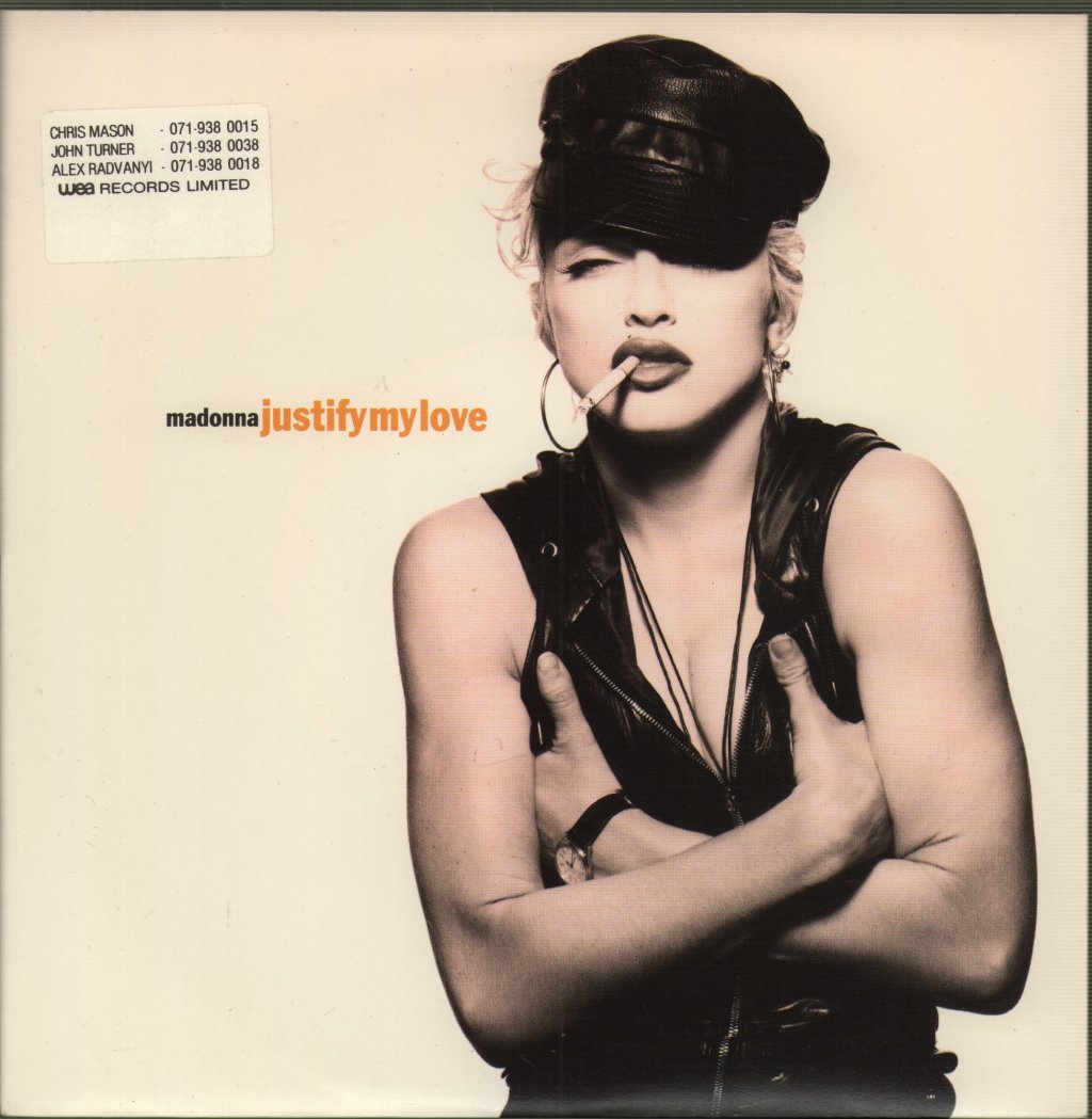 Madonna - Justify My Love - 7 Inch
