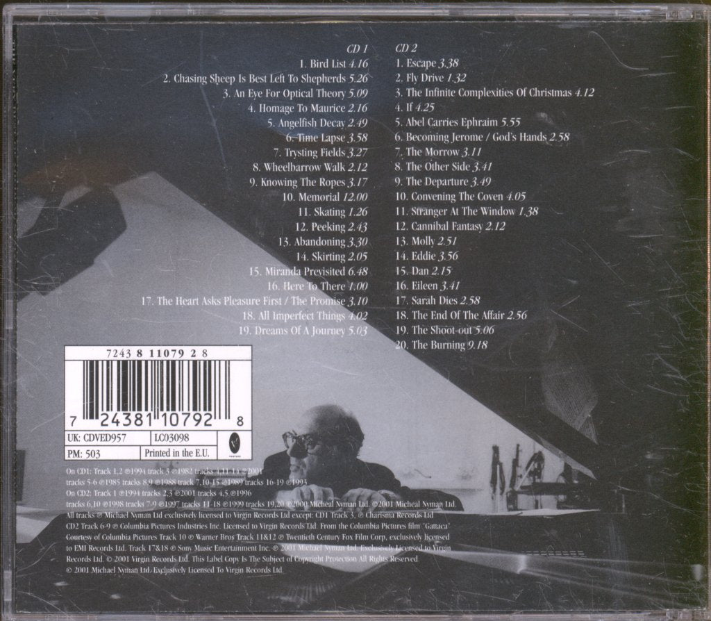 Michael Nyman - Very Best Of Michael Nyman - Film Music 1980-2001 - Double Cd