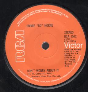 Jimmie Bo Horne - Don't Worry About It - 7 Inch