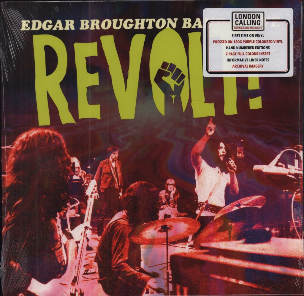 Edgar Broughton Band - Live Revolt ! - 10 Inch