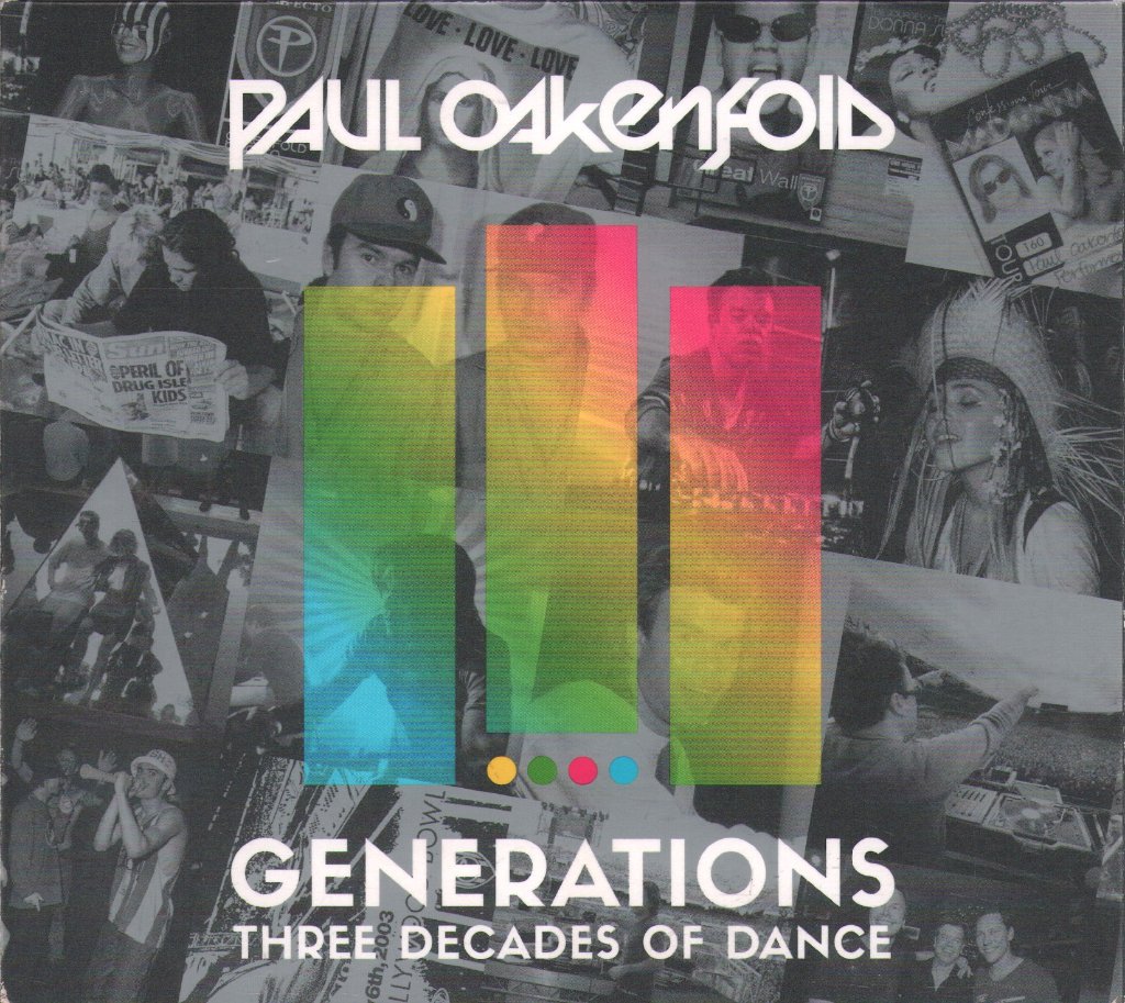 Paul Oakenfold - Generations - Three Decades Of Dance - Cd Set