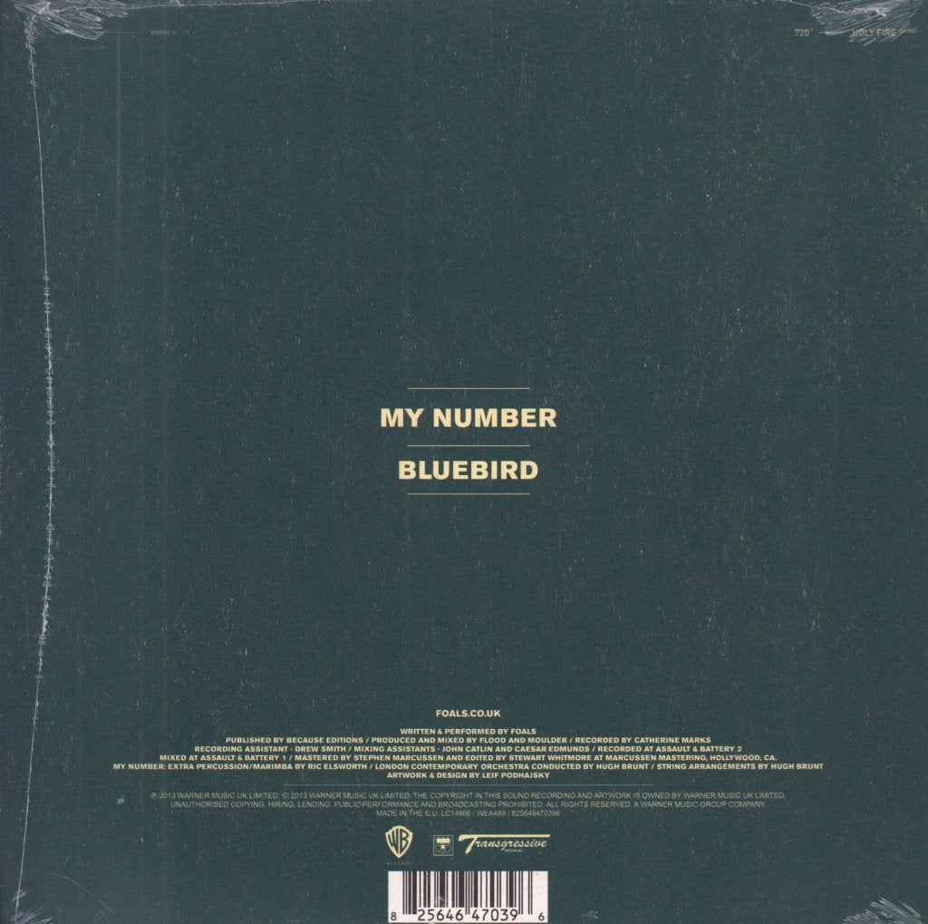 Foals - My Number - 7 Inch
