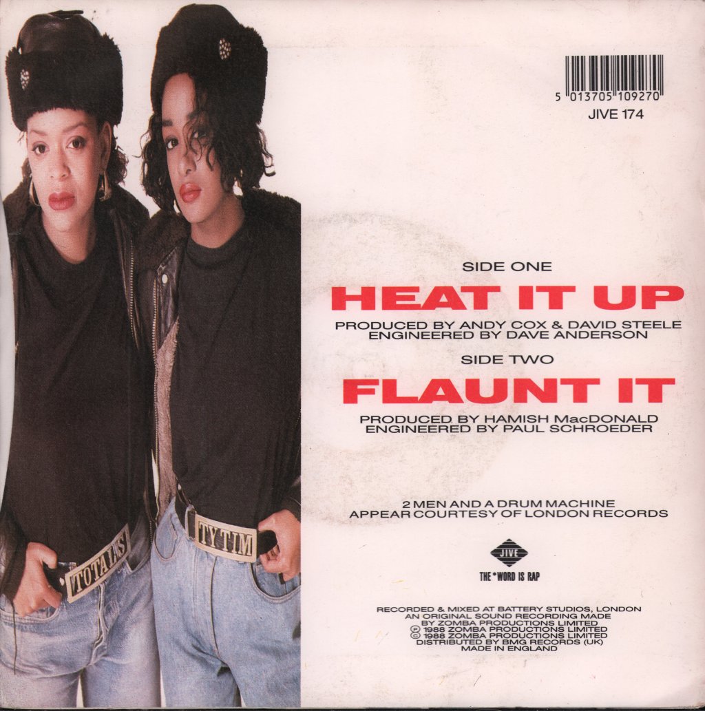 Wee Papa Girl Rappers - Heat It Up - 7 Inch