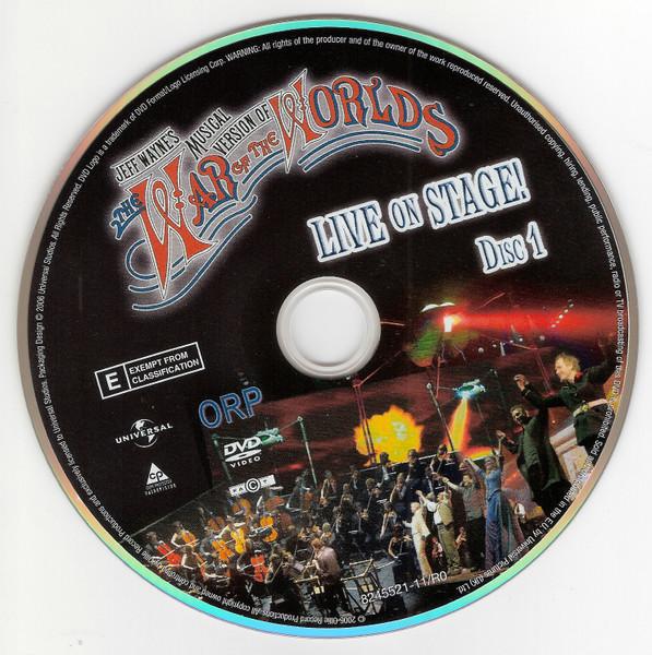 Jeff Wayne - Jeff Wayne's Musical Version Of The War Of The Worlds Live On Stage! - Double Dvd