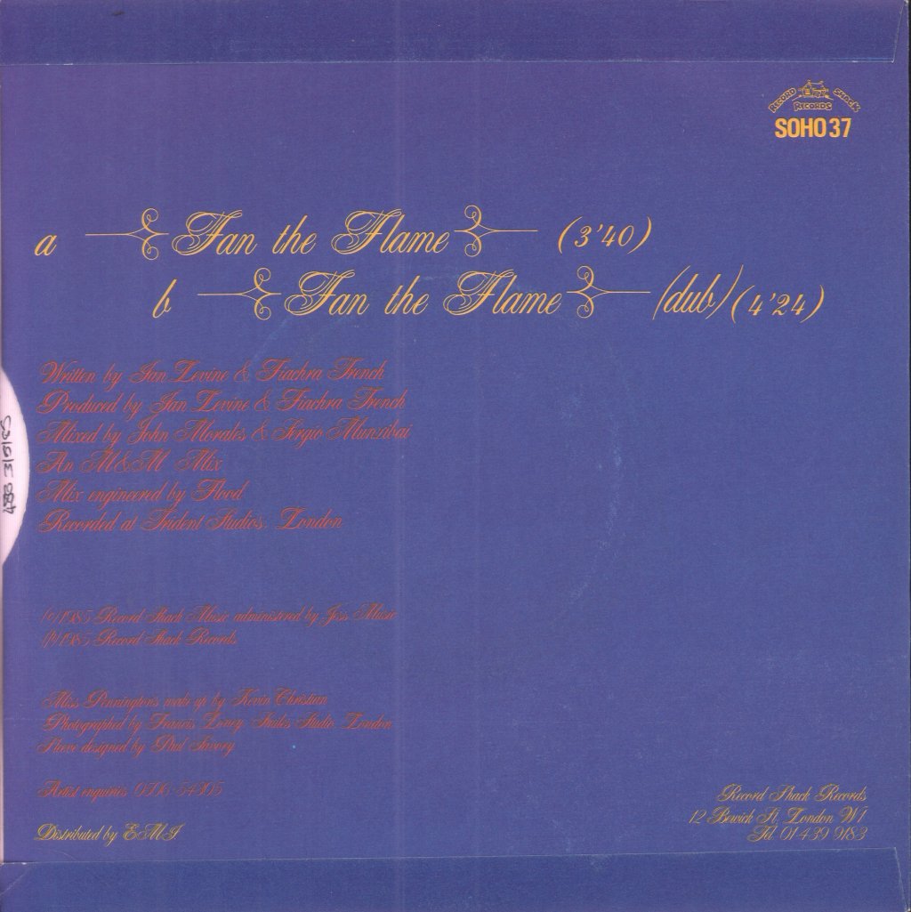 Barbara Pennington - Fan The Flame - 7 Inch