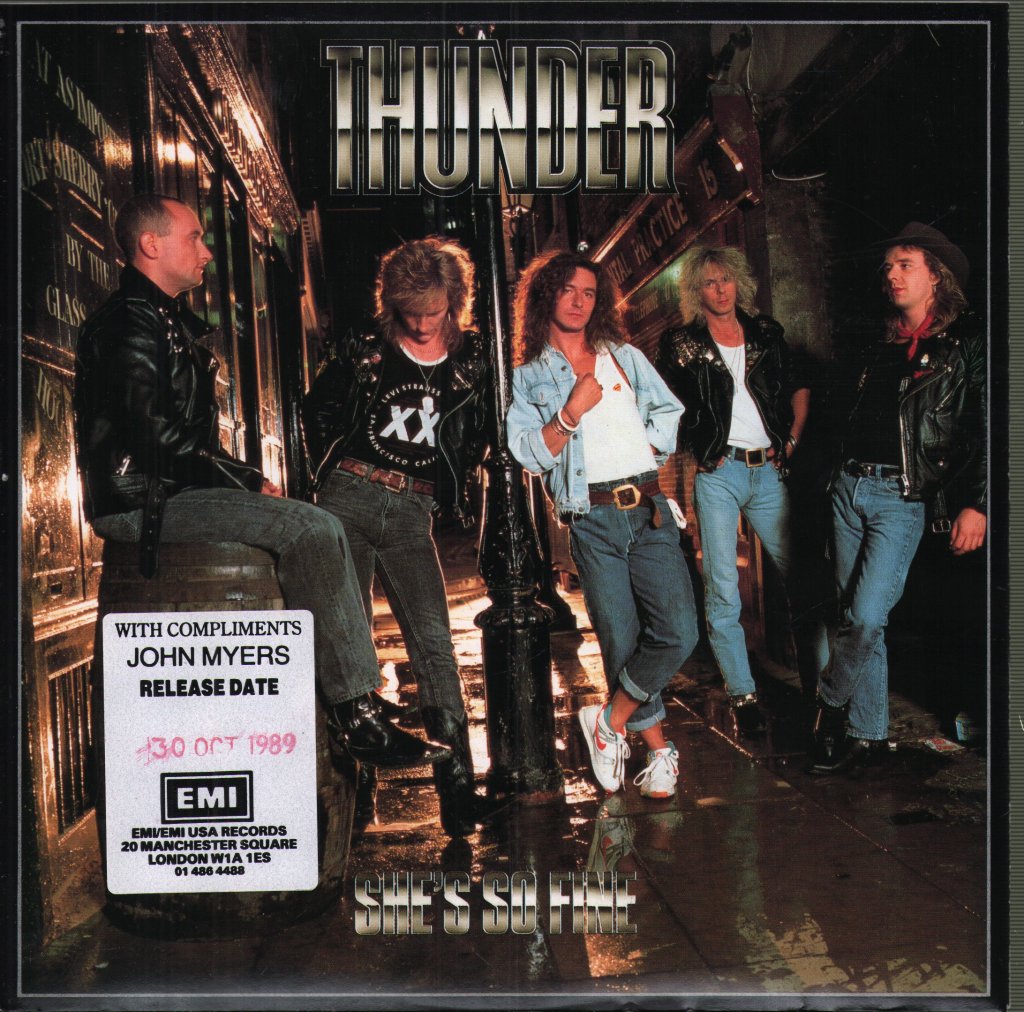 Thunder - She's So Fine - 7 Inch
