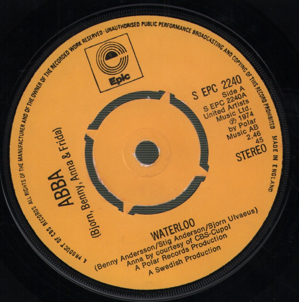 ABBA - Waterloo - 7 Inch