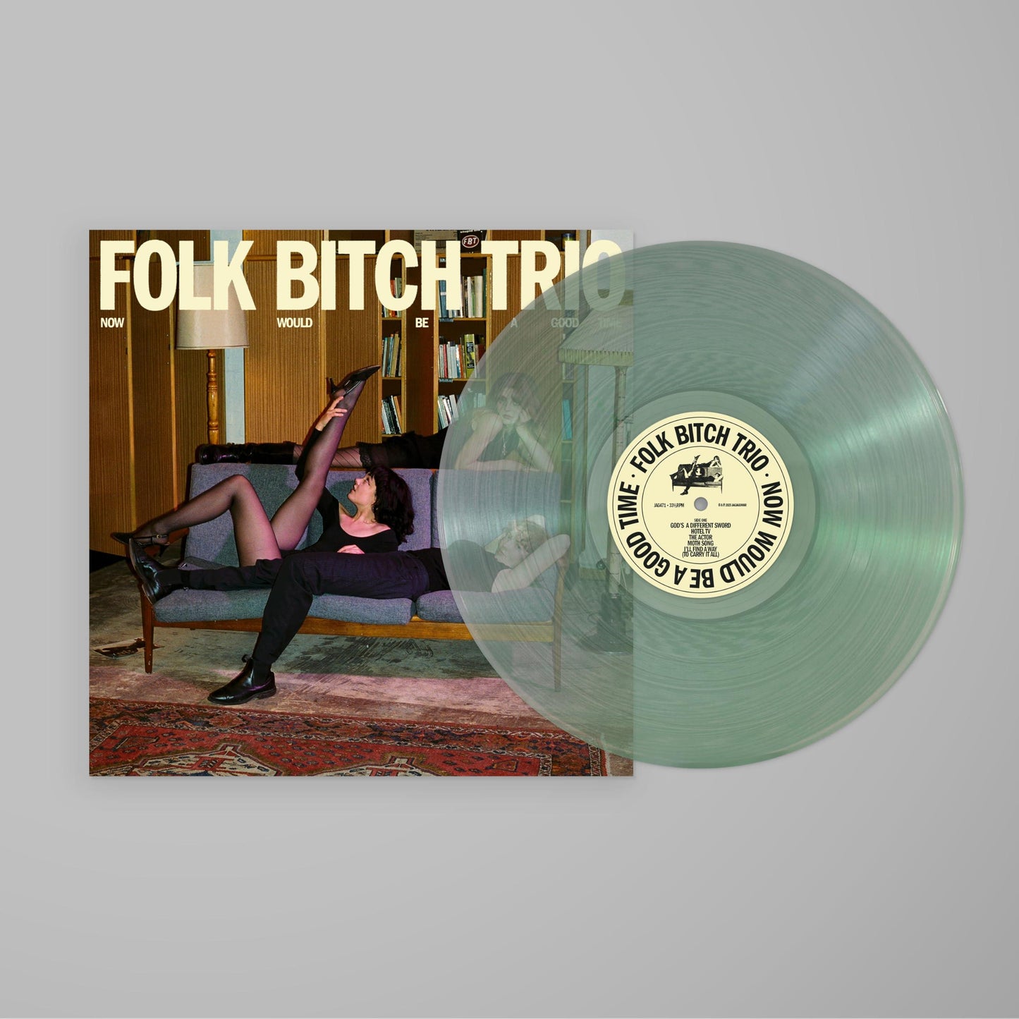 Folk Bitch Trio - Now Would Be A Good Time - Lp