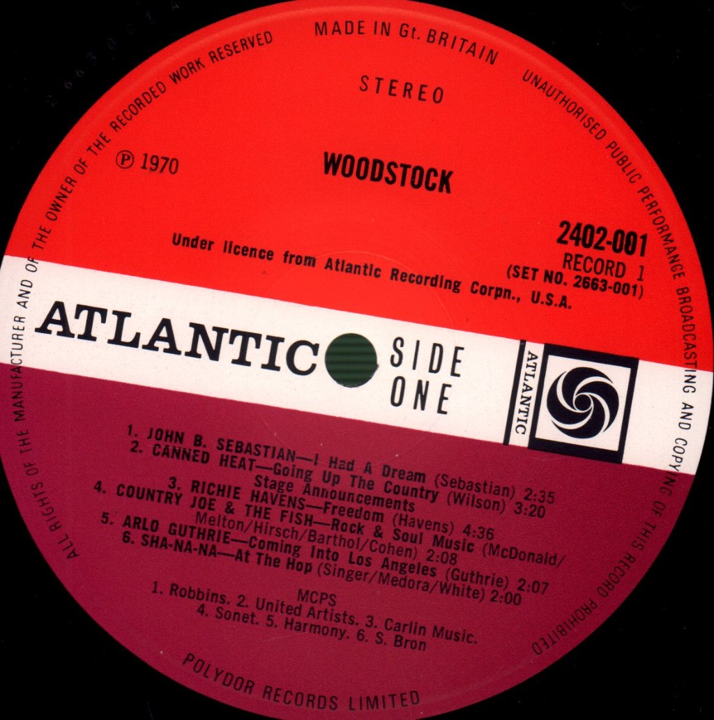 Various Artists - Woodstock - Music From The Original Soundtrack And More - Triple Lp
