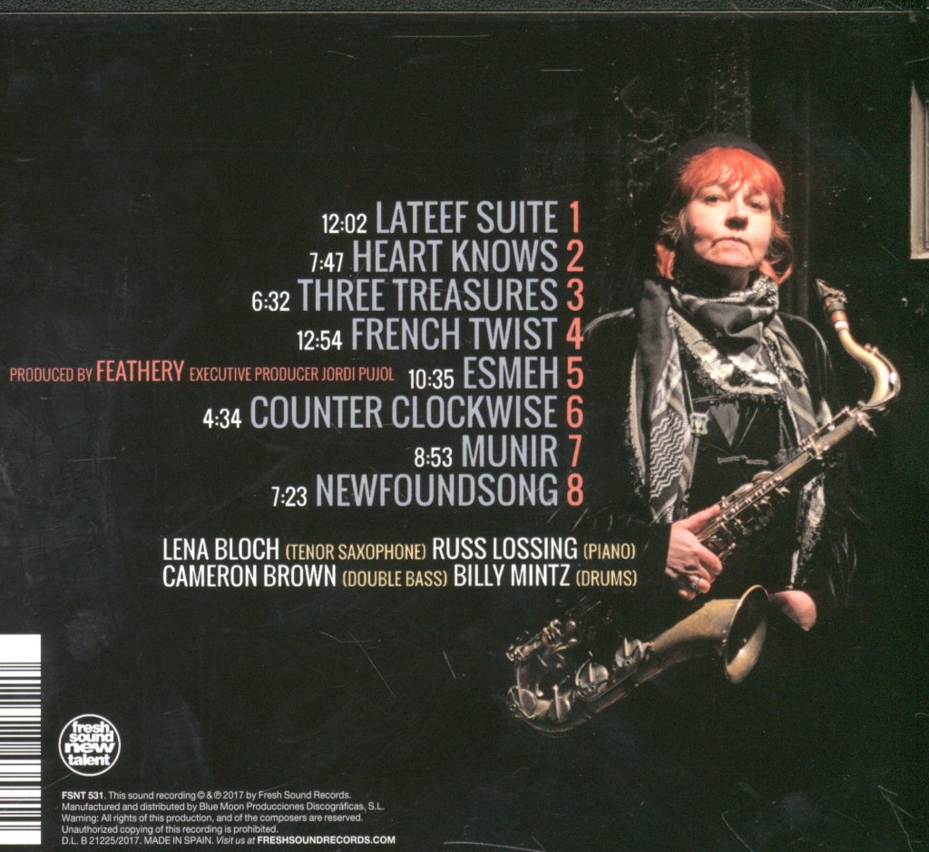 Lena Bloch and Feathery - Heart Knows - Cd
