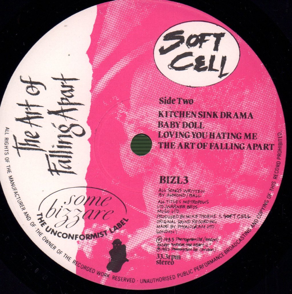 Soft Cell - Art Of Falling Apart - Double Lp
