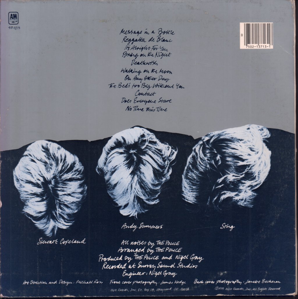 Police - Reggatta De Blanc - 10 Inch