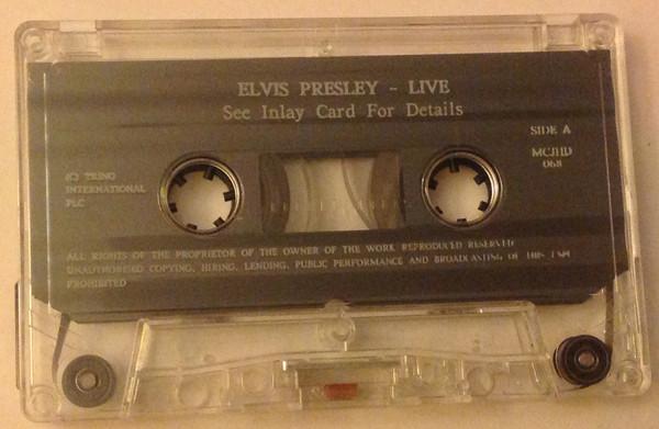 Elvis Presley - Live - Cassette