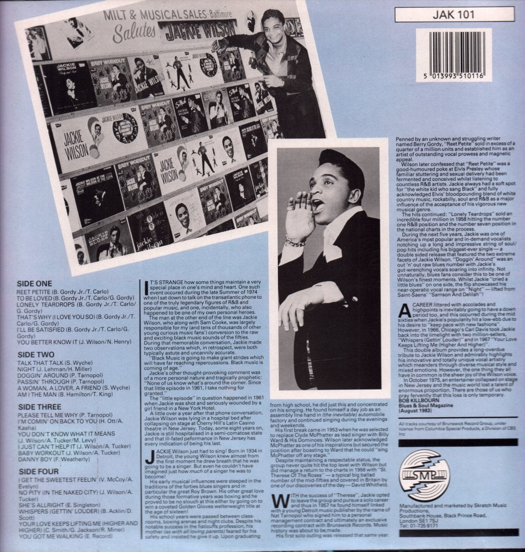 Jackie Wilson - Classic - Double Lp