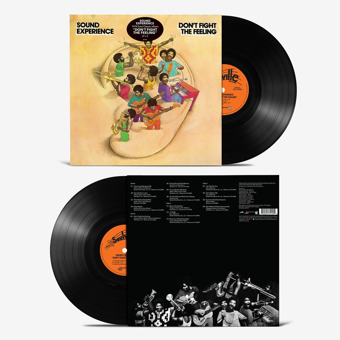 Sound Experience - Don't Fight the Feeling - Double Lp