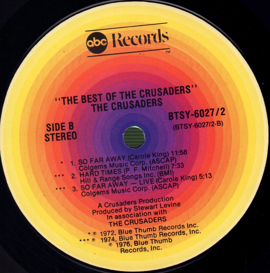 Crusaders - Best Of - Double Lp